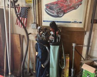 Golfclubs.