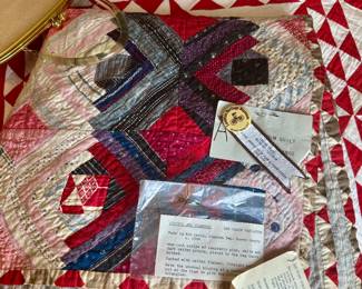Early 1900's award winning quilt.
