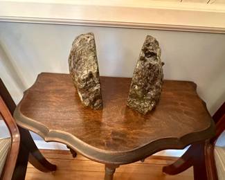 Huge chunks of Copper book ends.