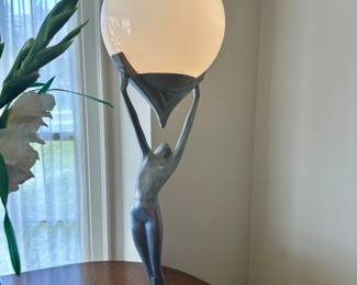 Frankart art deco nude lady lane,