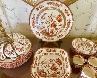 Copeland Spode "India Tree" china.