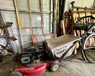 Toro lawnmower.