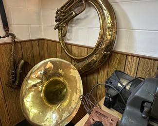 Vintage tuba.