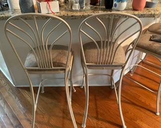 Cromcraft Metal Bar Stools (4)