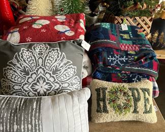 Holiday pillows