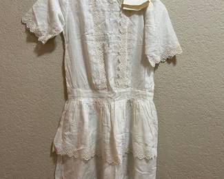 Antique girl dress