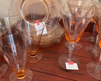 Pink Depression Glass