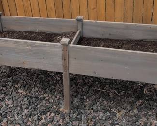 Elevated Wooden Raised Garden Bed