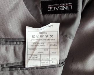 Lineage Mens Silver Suit second image