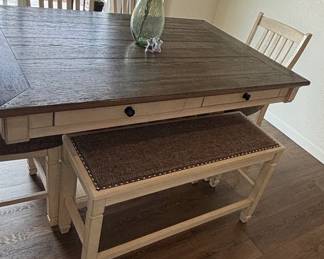 Signature Design by Ashley Bolanburg Dining Set second image
