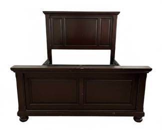 Signature Design by Ashley Porter Dark Wood Bedroom Set with TempurPedic Adjustable Base third image