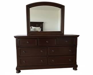 Dark Wood Bedroom Set second image