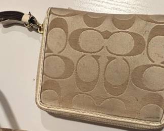 Coach Signature Jacquard Hobo Bag with Metallic Threads and Matching Wallet third image