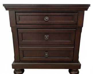 Ashley Furniture Porter Dark Wood Nightstand