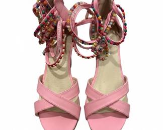 Assorted Womens Footwear Collection with Embellished Heels and Wedges fourth image