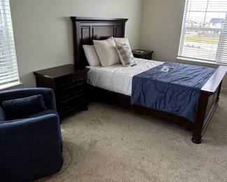 Dark Wood Bedroom Set