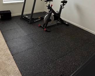 MaxKare Treadmill and Spin Bike Set