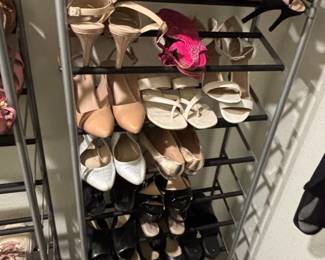 Assorted Womens Footwear Collection with Embellished Heels and Wedges second image