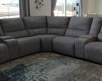 Signature Design by Ashley ModMax II Piece Power Reclining Sectional second image