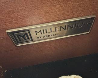 Millennium by Ashley Porter Rustic Brown Dresser and Mirror second image