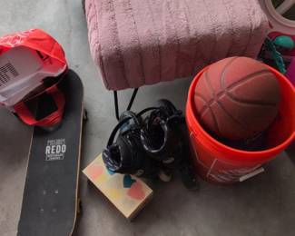 Assorted Childrens and Sporting Goods Lot