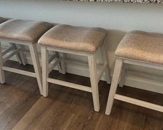 Signature Design by Ashley Skempton Counter Height Bar Stools Set of 