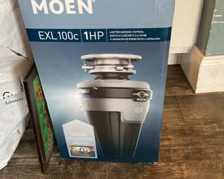 NIB Moen lighted garbage disposal