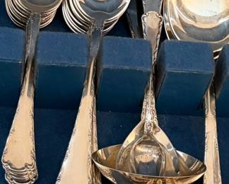 Sterling Silver -8 place settings of Towle Petit Point reduced price is $2,300.00