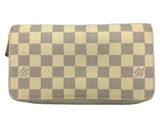 Louis Vuitton Damier Azur Zippy Wallet