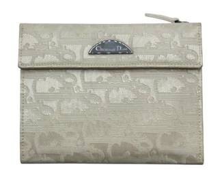 Christian Dior Trotter Canvas Wallet