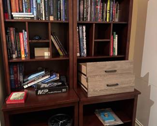 Pottery Barn Bookcases 