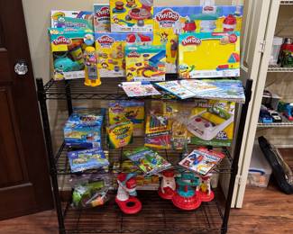 Playdoh and craft items 
