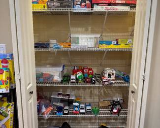 Toys, Cars, Trucks and Games 