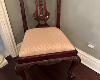 Set of 4 Chippendale Chairs 