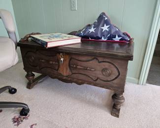 Vintage cedar chest