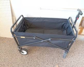 Black Rolling Cart