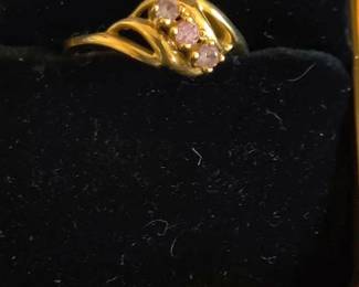 Gold And Gemstone ring