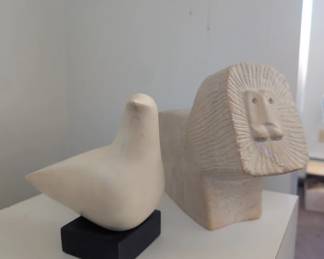 Sculptures from listed artists