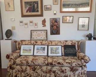 Small portion of the art on property