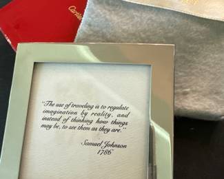 Cartier Pewter Frame/Original.Pack.