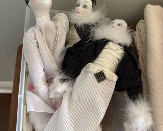 Brinn Harlequin Dolls