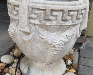 Pr of Concrete Planters