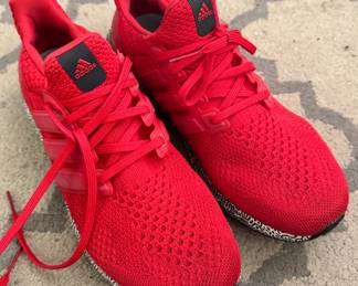 Adidas Red Tennis Shoes