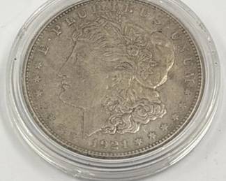 Morgan silver dollar