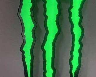 monster energy LED sign