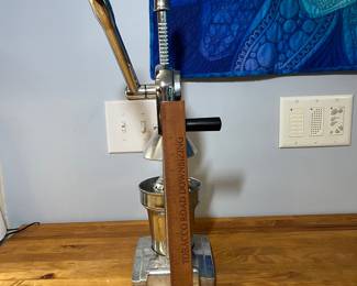 H100 - $60. Manual Juice Presser. Measures 19.25 T 