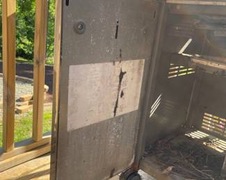 H9 - $125. Weber Genesis Grill includes propane tank. Measures 56 W by 26 D by 48 T 
