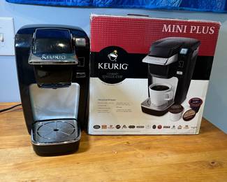 H80 - $15. Keurig Mini Plus w/Box 