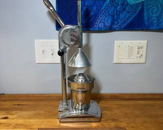 H100 - $60. Manual Juice Presser. Measures 19.25 T 