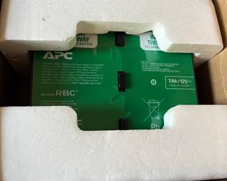 H94 - $40 each.  3 Available. APC RBC Battery 7Ah/12V. 